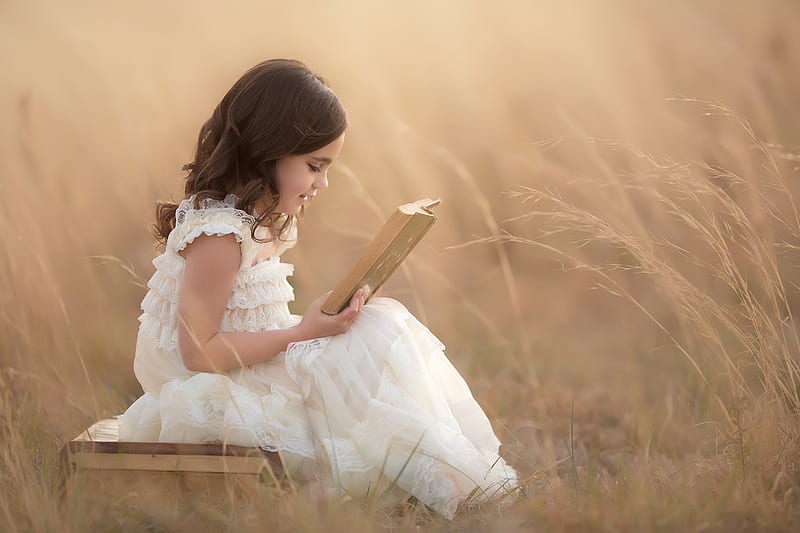Little girl, pretty, book, adorable, sightly, sweet, nice, beauty, face, child, bonny, lovely, seat, pure, blonde, baby, cute, sit, white, Hair, little, Nexus, read, bonito, dainty, kid, graphy, fair, people, pink, Belle, comely, girl, Fields, nature, princess, childhood, HD wallpaper