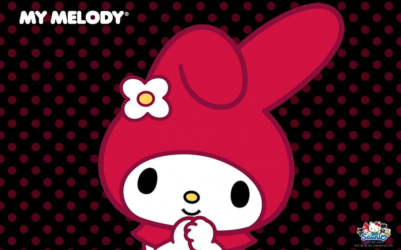 My Melody, Cute, Sanrio, Hello Kitty, Kawaii, Rabbit, HD wallpaper