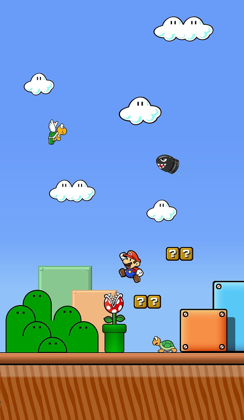 Super Mario Bros , games, mario, mario kart, super, super mario, super mario bros, HD phone wallpaper
