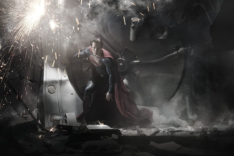 Man Of Steel Superman , man-of-steel, superman, superheroes, HD wallpaper