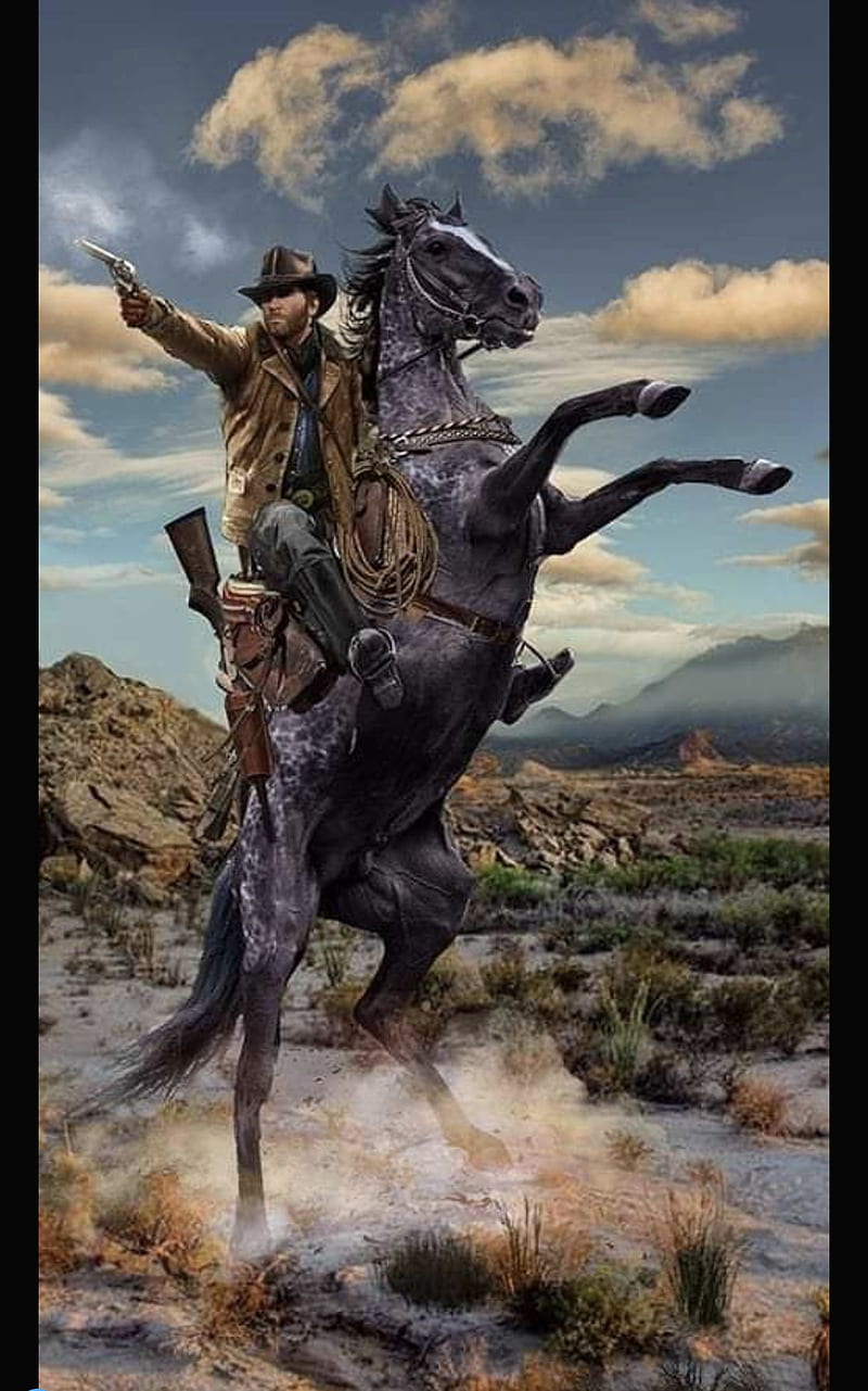 Cowboy, old west, HD phone wallpaper