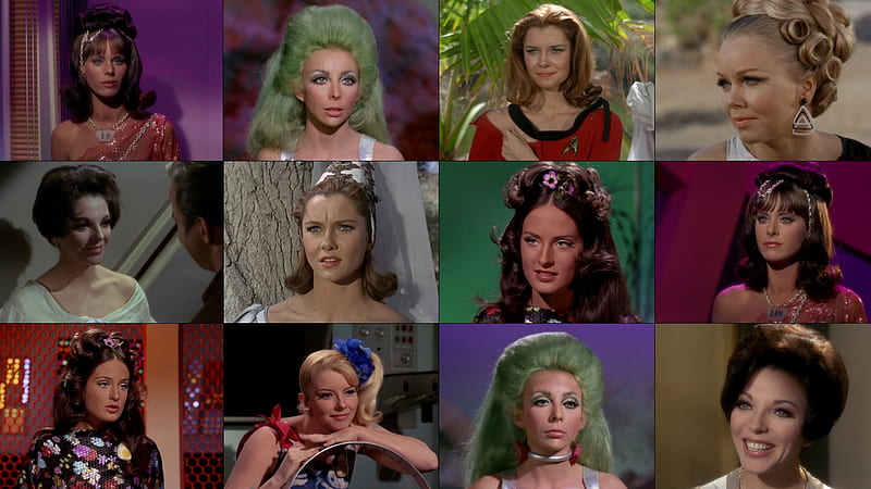More Women from the Original Star Trek Series, Star Trek, Tonia Barrows, Joan Collins, Angelique Pettyjohn, Edith Keeler, Emily Banks, HD wallpaper