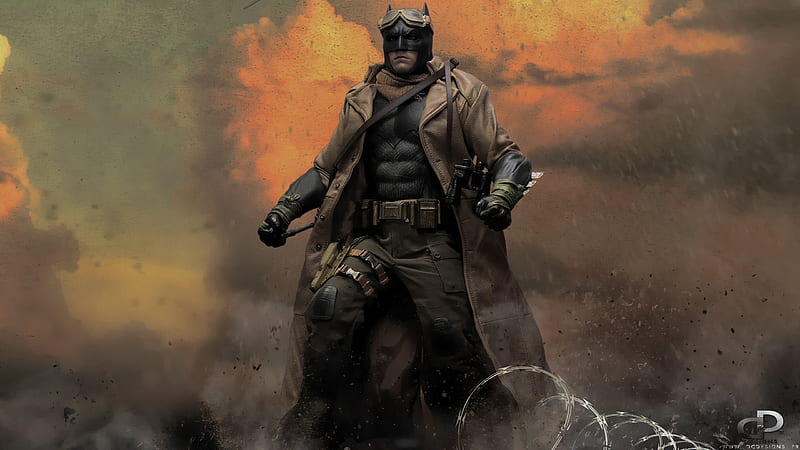 Nightmare Batman, batman, superheroes, artwork, digital-art, HD wallpaper