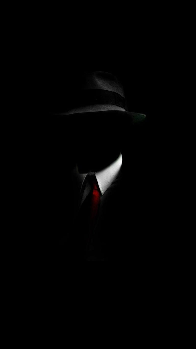 anonymous, black, hat, red hat, white, HD phone wallpaper