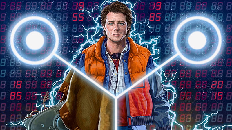 Back To The Future, Marty McFly, HD wallpaper