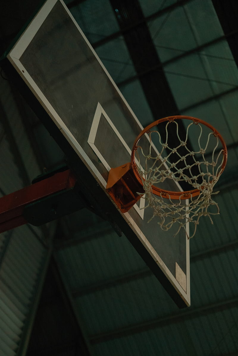 basketball, basketball net, basketball hoop, stadium, basketball backboard, HD phone wallpaper