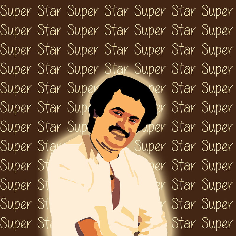Super Star, actor, art, cartoon, celebrity, chittoor, indian, karmughil, karmughil25, karmughil2576, rajnikanth, HD phone wallpaper