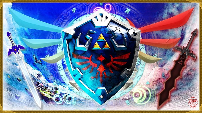Shield, Link, Video Game, Zelda, The Legend Of Zelda: Skyward Sword, Hylian, HD wallpaper