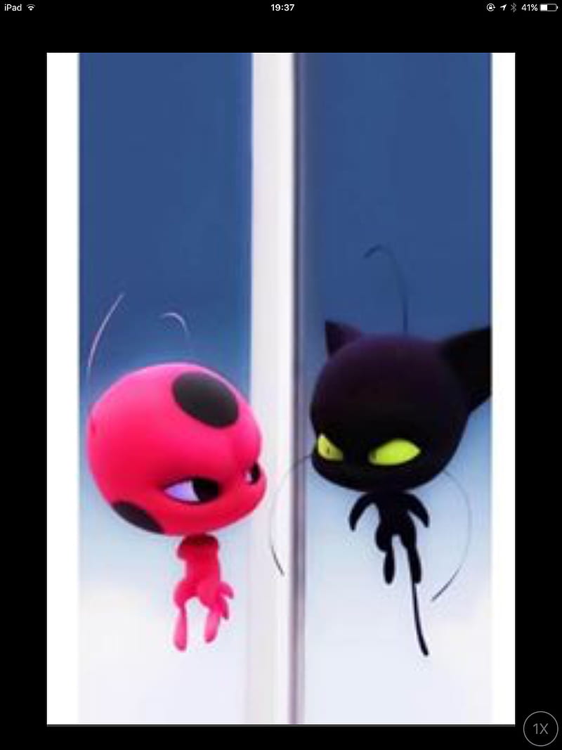 Tiki and plagg, adrien, catnoir, french, kwami, ladybug, love, marionette, miraculous, HD phone wallpaper