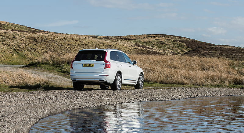 2016 Volvo XC90 (UK-Spec) Inscription (Ice White) - Rear , car, HD wallpaper