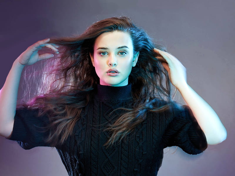 Katherine Langford, bonito, Langford, Katherine, Australian, model, hair,  2019, HD wallpaper | Peakpx