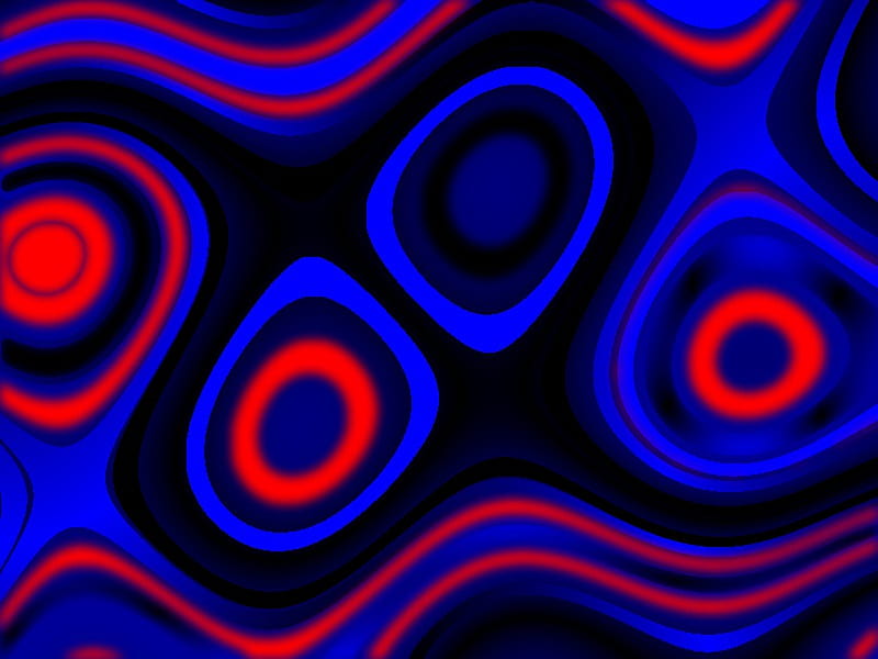 levelbackground14.jpg, circles, red, fun, blue, HD wallpaper