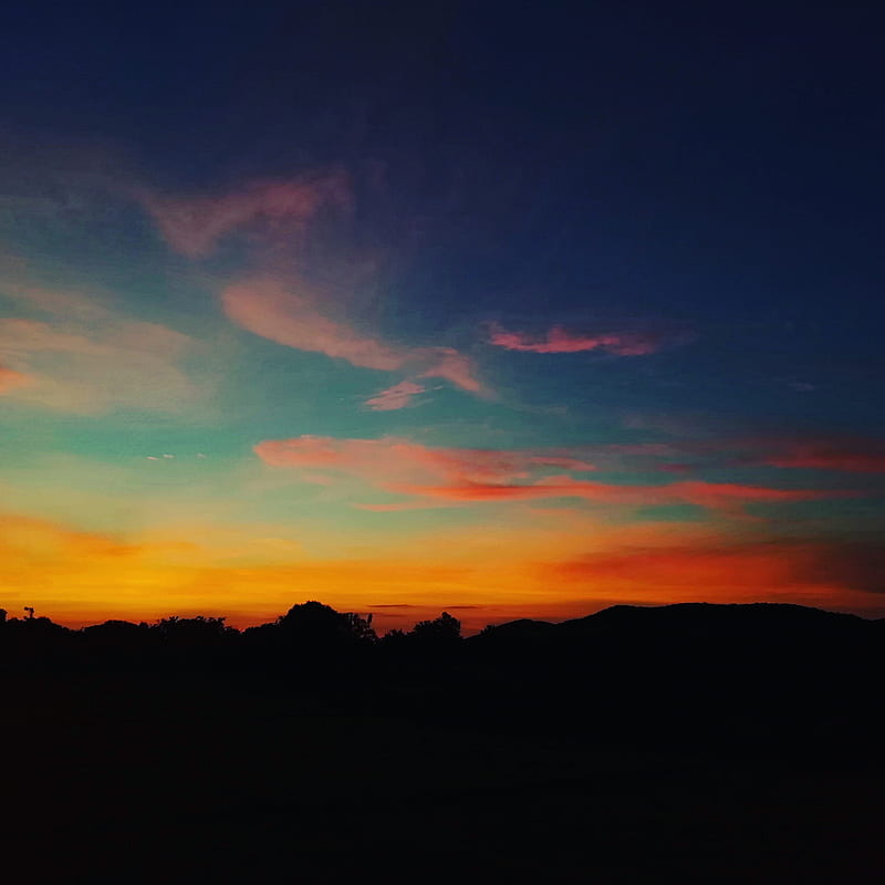 Best nature pic, sky, prabha, lovely, edge, dark, sunsets, galaxy, HD phone wallpaper