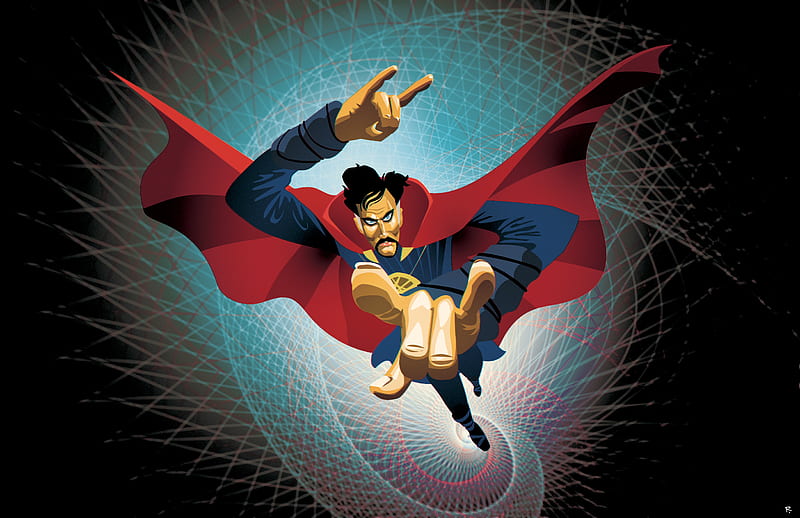 Doctor Strange New Art, doctor-strange, artist, artwork, digital-art, illustration, superheroes, behance, HD wallpaper