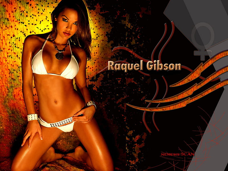 Raquel Gibson, model, actress, people, bonito, sexy, HD wallpaper