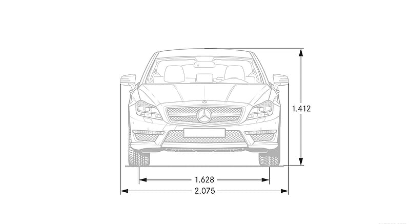 2013 Mercedes-Benz CLS 63 AMG Shooting Brake Dimensions, car, HD ...