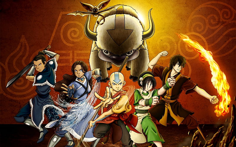 Team Avatar, avatar the last airbender, elements, avatar, guardian team, HD  wallpaper | Peakpx