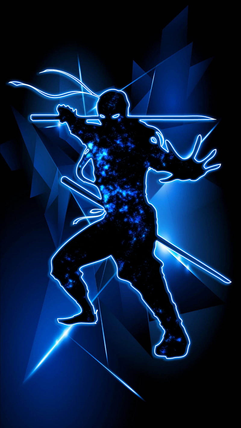 Blue ninja, guardians, rider, halo, ghost, skull, movies, uncharted, metal,  HD phone wallpaper | Peakpx
