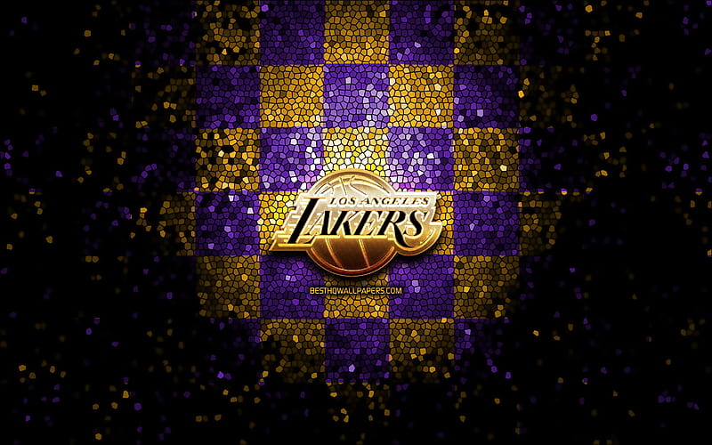 Los Angeles Lakers, badge, basketball, la lakers, logo, nba, lebron james, sport, crest, HD wallpaper