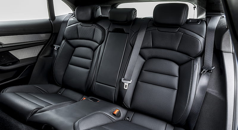 Porsche taycan rear clearance seats