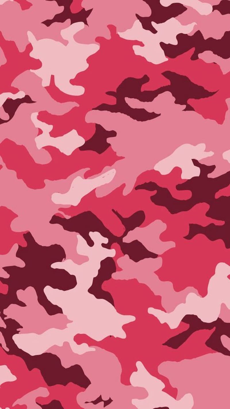 Camo pink red HD phone wallpaper  Peakpx