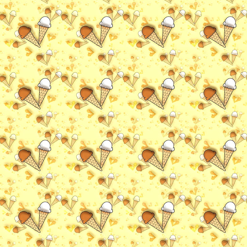pattern, texture, ice cream, HD phone wallpaper