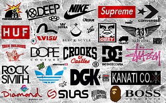 Clothing Brand Logos, brand, Kanati Clothing Co, SUR, Supreme ...