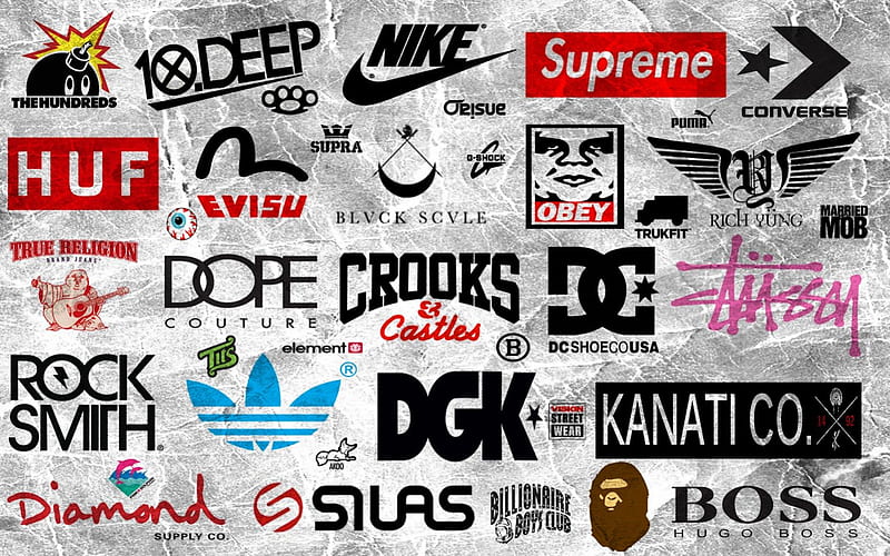 Clothing Brand Logos, brand, Kanati Clothing Co, SUR, Supreme