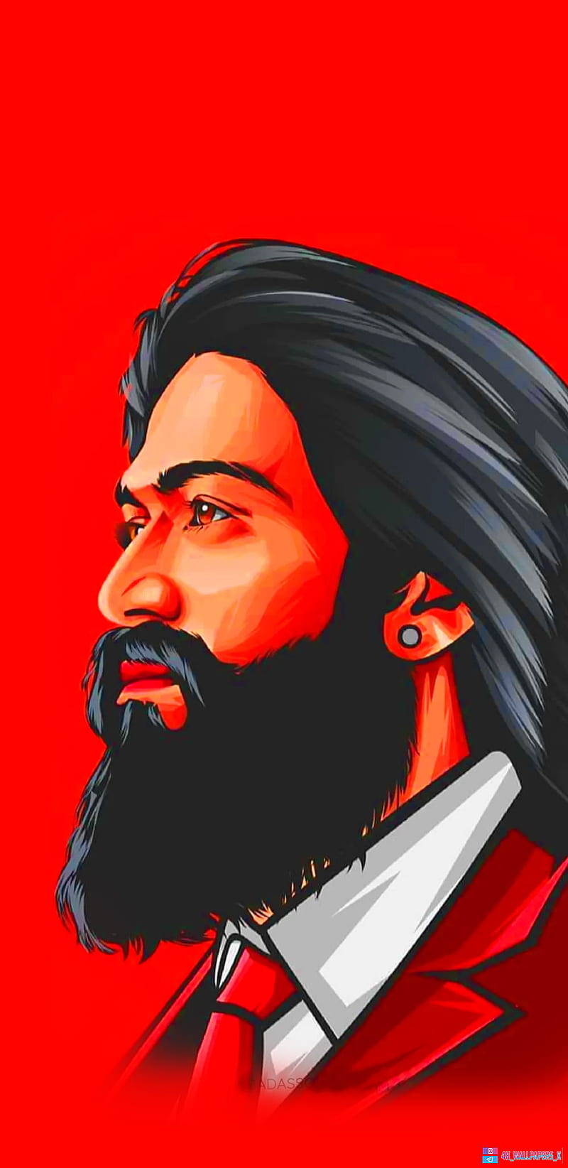 How to drw KGF chapter 2 yash Rocky bhai ✨❣️ Follow me 👇  @alex_subham_tereza | South indian bride, Art, Male sketch