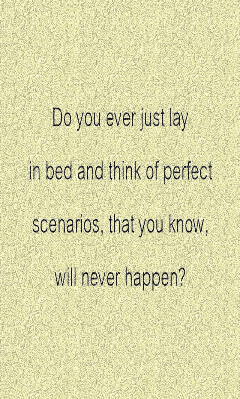 720P free download | Bed, question, quotes, HD phone wallpaper | Peakpx