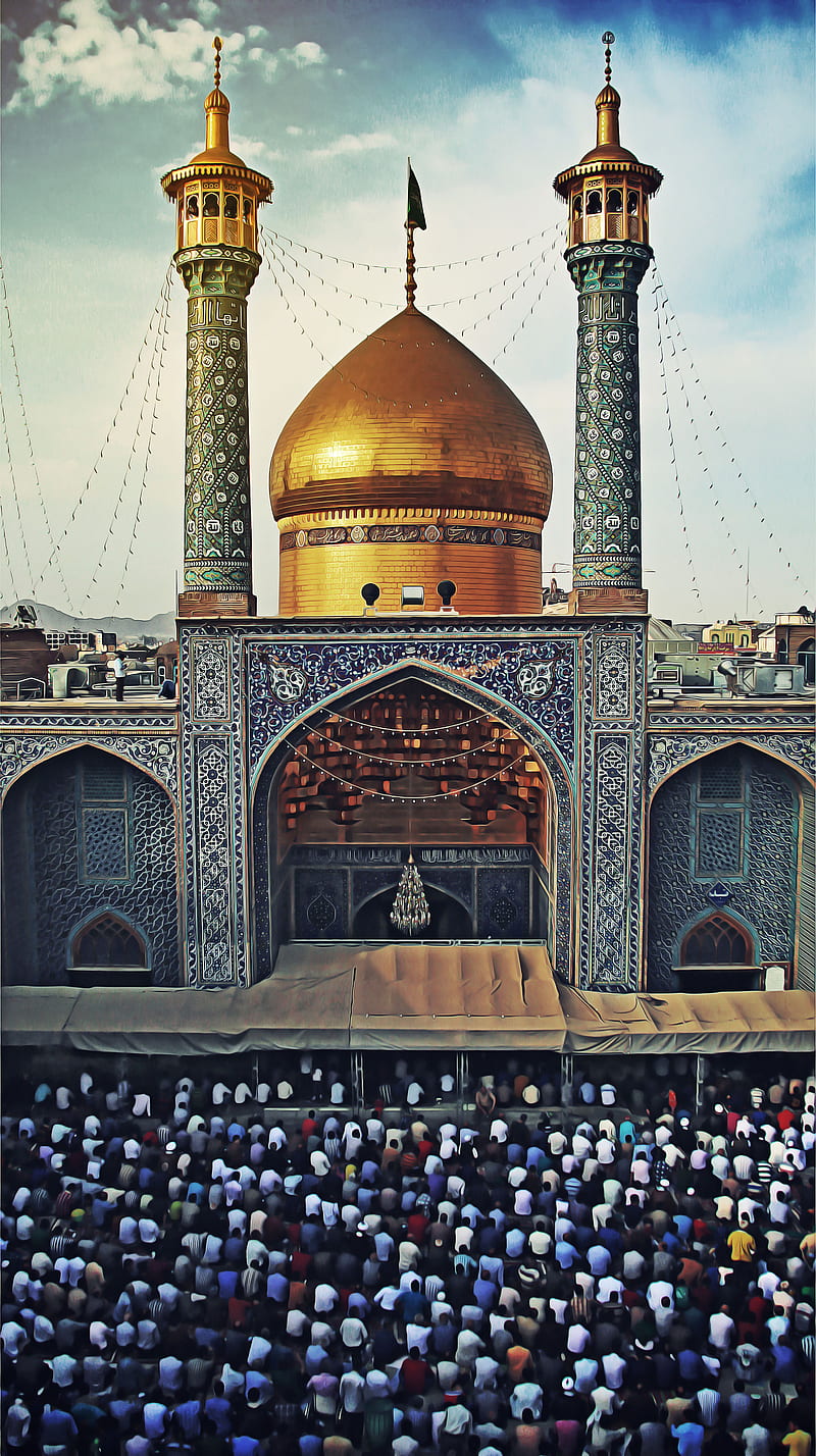 Iran, Islamic architecture, mosque, HD phone wallpaper