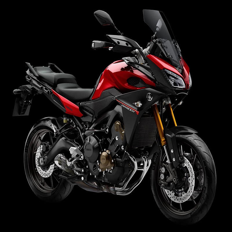 Yamaha mt09 Tracer, bike, biker, moto, motorbike, HD phone wallpaper