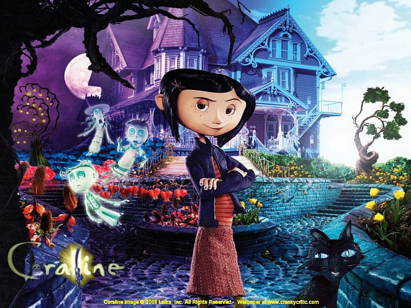 Coraline, película, animación, Fondo de pantalla HD | Peakpx