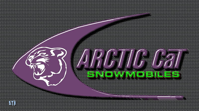 Arctic cat Vintage snowmobile logo-2, Arctic cat Arctic cat Snowmobile , Arctic cat logo, Arctic Cat, Arctic cat Snowmobiles, Arctic cat background, HD wallpaper