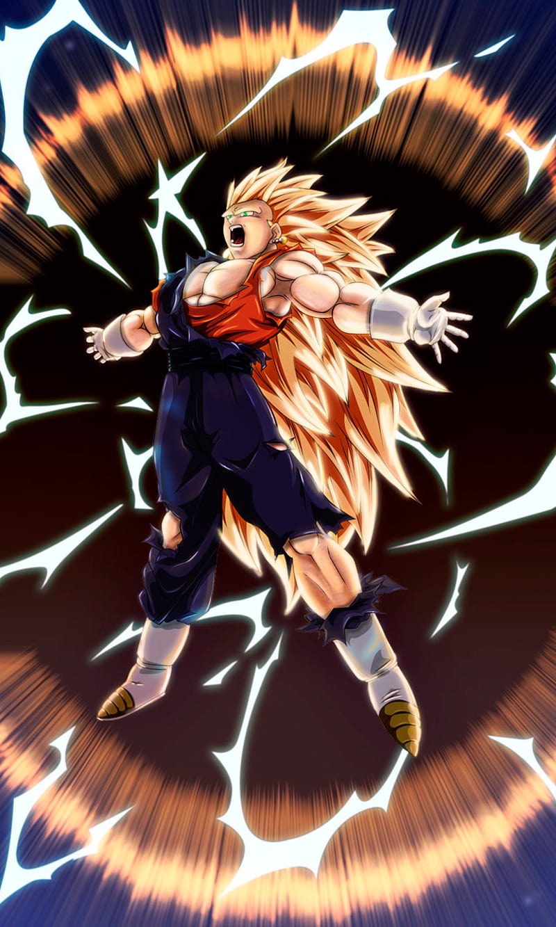 Super Sayayin 3, dragon ball, multiverse, HD phone wallpaper