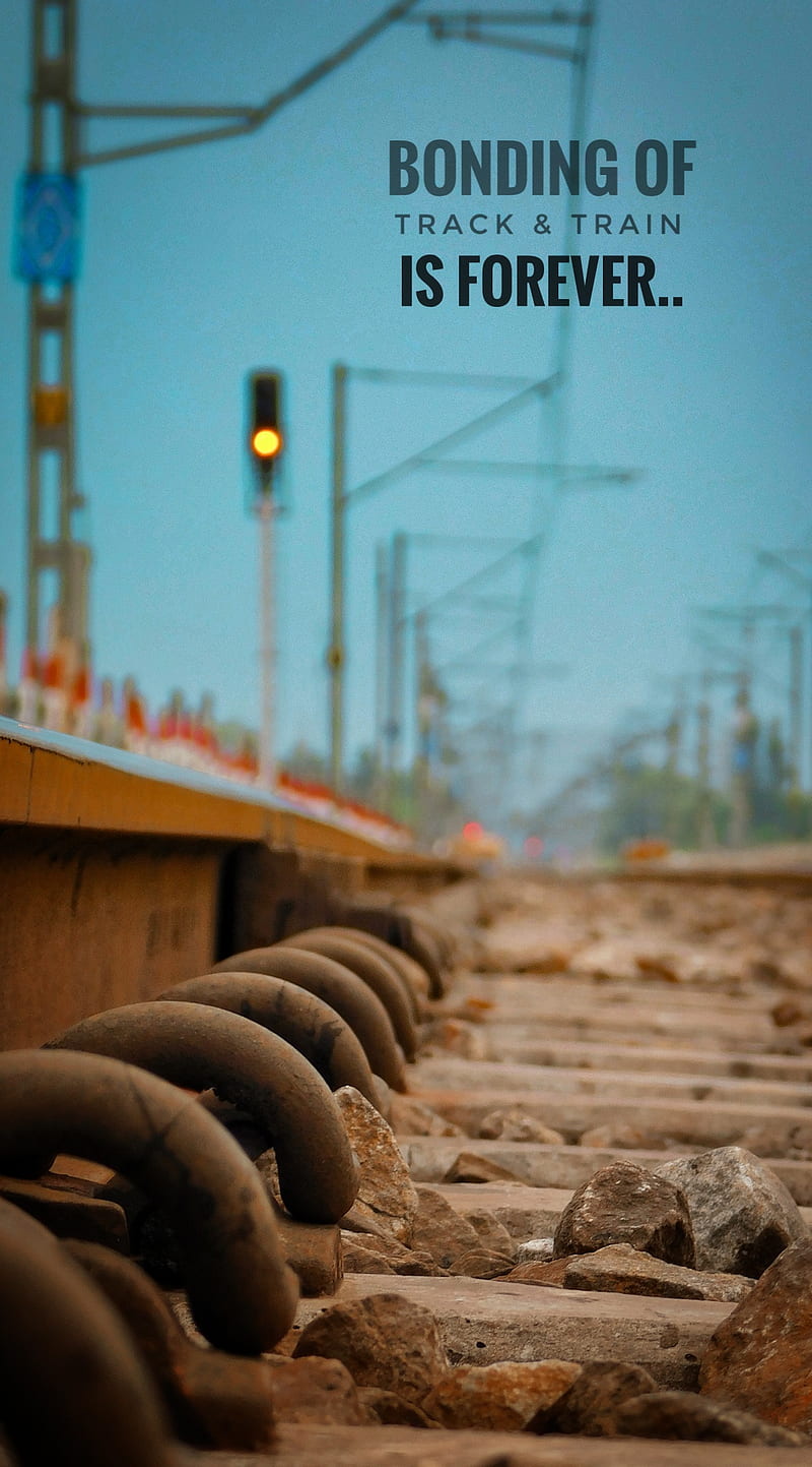 Railway Track, indian railways, trains, HD phone wallpaper