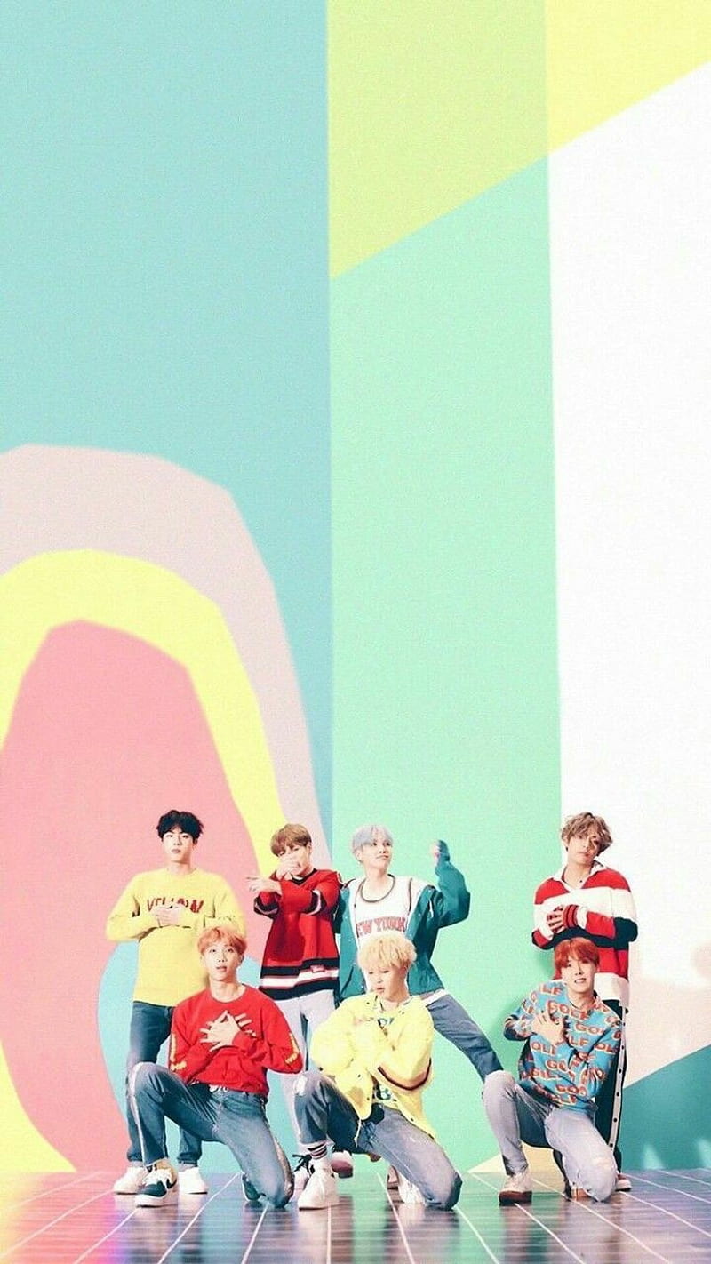 BTS, colorful, music, HD phone wallpaper | Peakpx