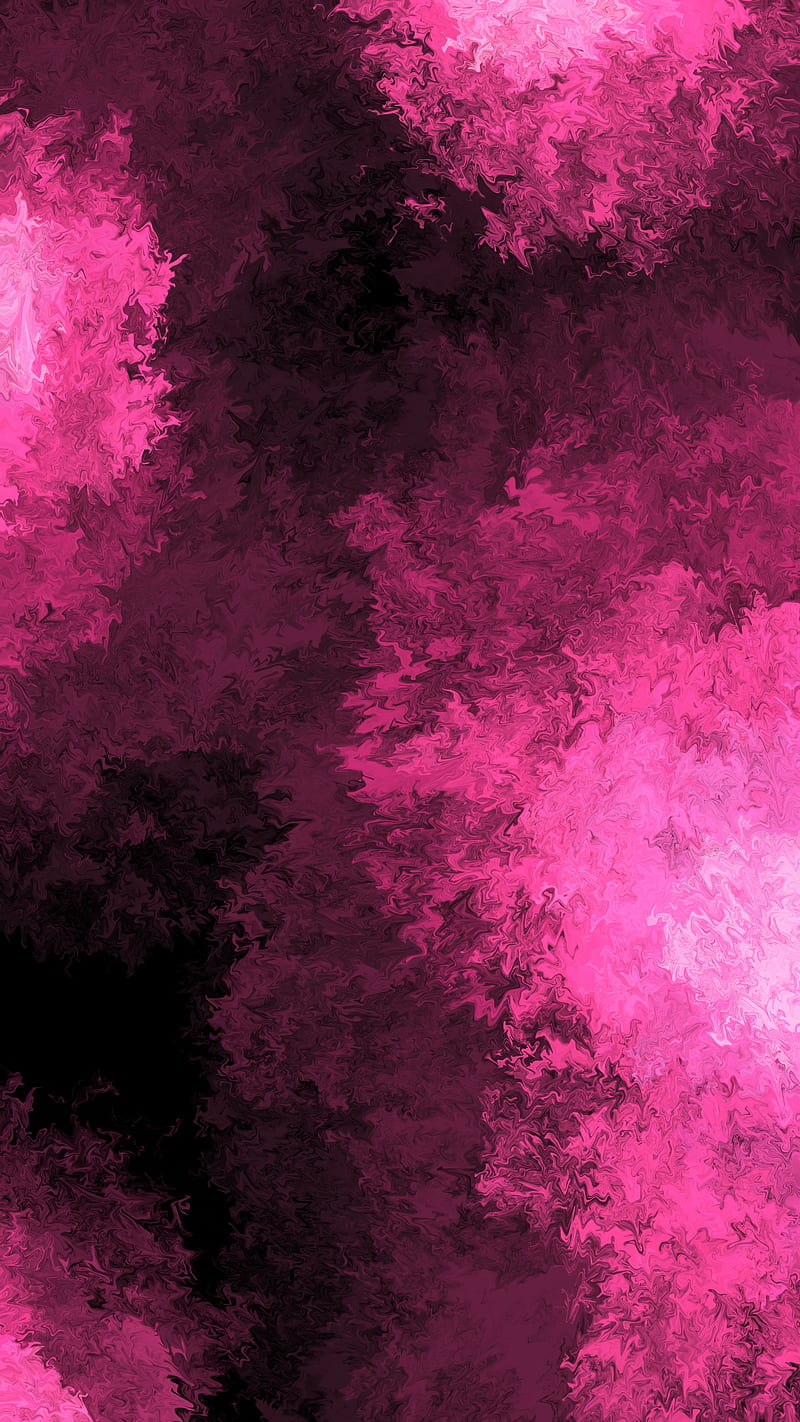 ABSTRACT , 1080x1920, Fractal, Samsung, bezel less, color, holographic, iphone, pink, swirl, HD phone wallpaper