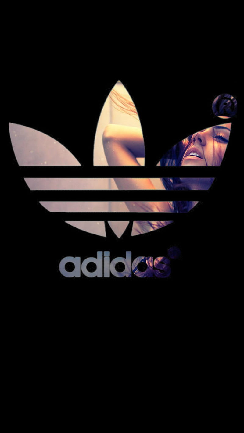 Adias, adidas, brand, girl, logo, HD phone wallpaper
