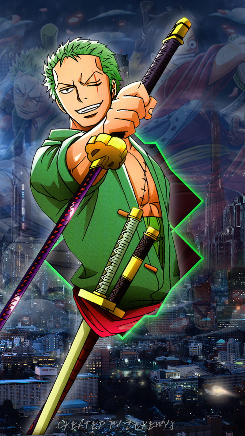 Roronoa Zoro High-definition Television Kenpachi Zaraki Desktop PNG,  Clipart, 4k Resolution, 1080p, Cartoon, Desktop Wallpaper