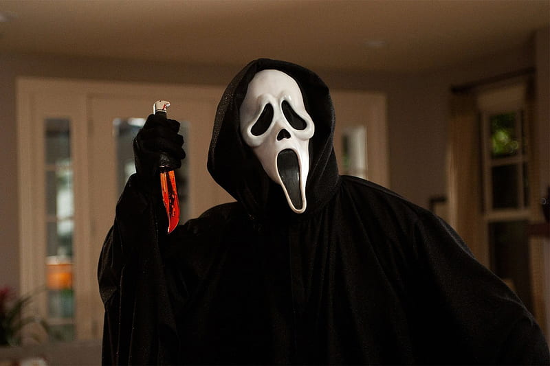 Scream 4, ghostface, horror, HD wallpaper