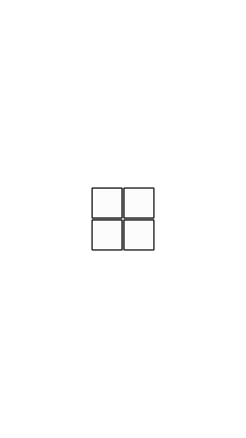 Microsoft, black, logo, minimal, minimalism, white, windows, HD phone  wallpaper | Peakpx