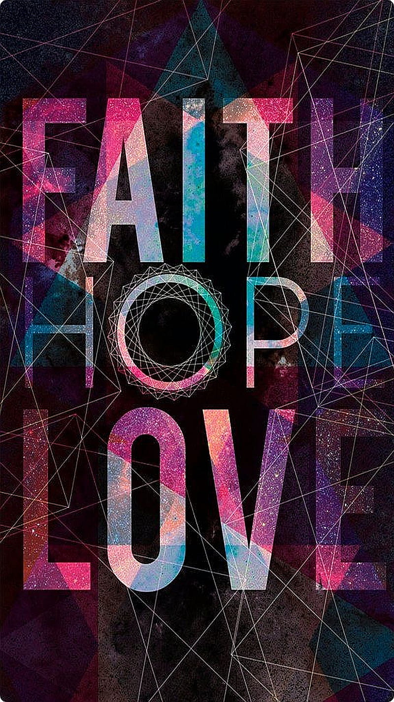 FaithHopeLove, faith, hope, love, HD phone wallpaper