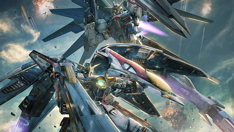 Gundam Versus 2017 , gundam-versus, 2017-games, HD wallpaper