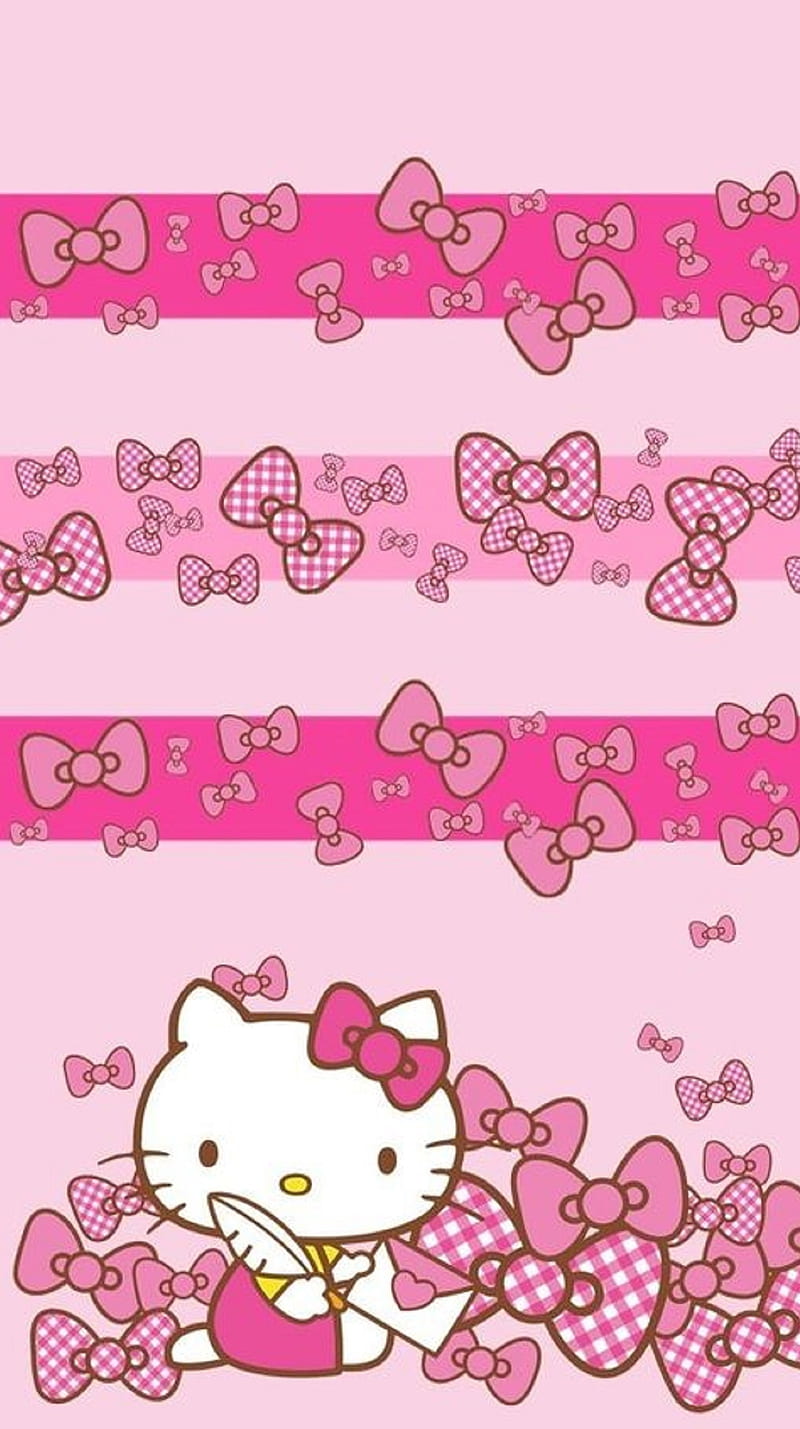 Hello Kitty, cartoon, cat, HD phone wallpaper