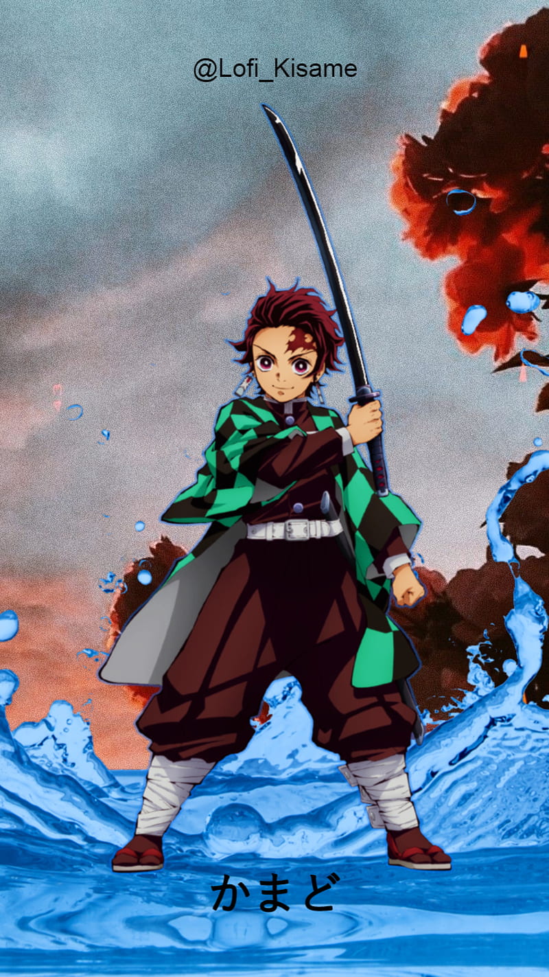 Tanjiro Kamado Demon Slayer 4K Wallpaper for Phone