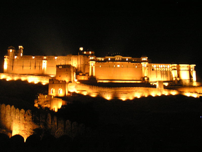 Amer Fort, Jaipur – Astonishing India, HD wallpaper