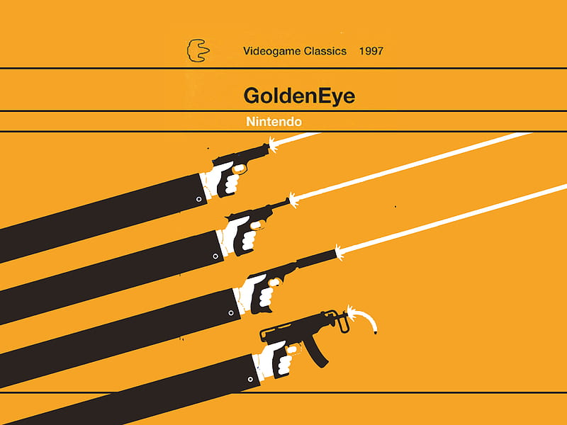 GoldenEye 64 007 n64, eye, golden, james bond, nintendo, HD wallpaper