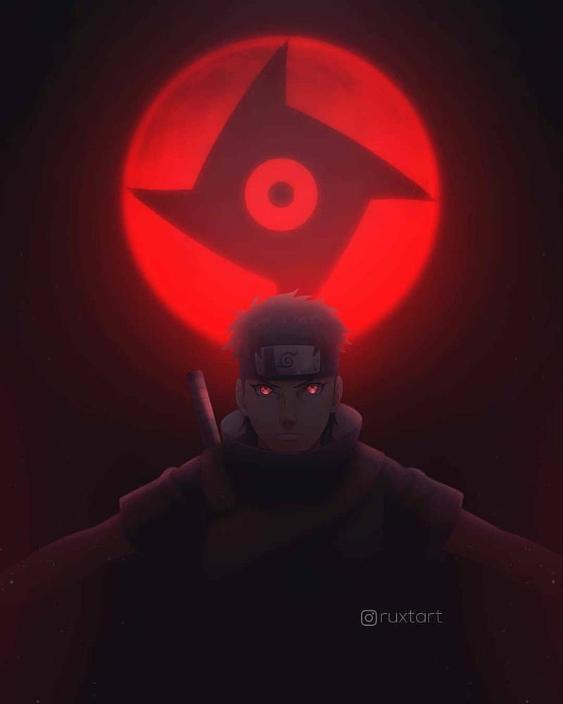 Itachi Uchiha With Red Sharingan Eyes And Sword Live Wallpaper