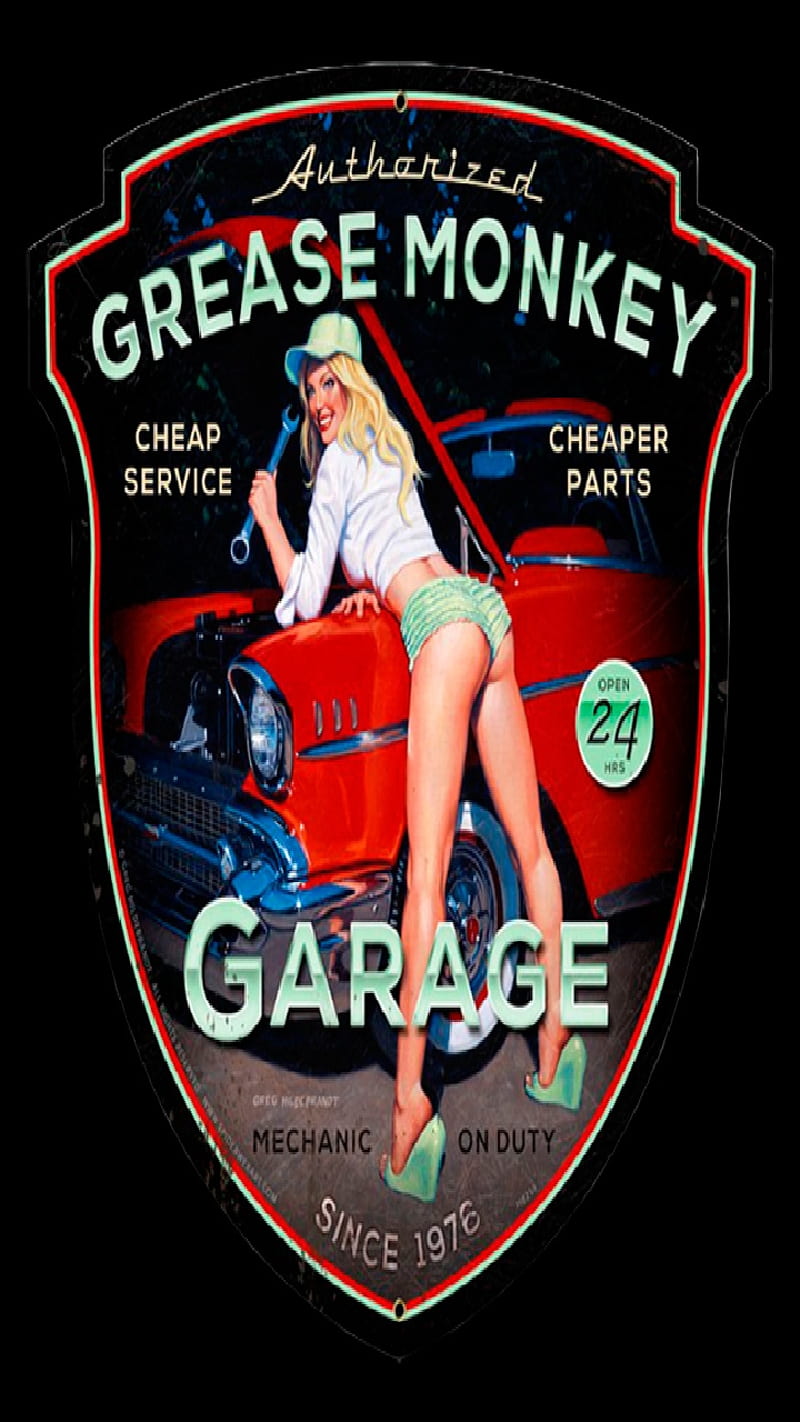 Grease monkey, garage, mechanic, auto, bike, repair, wrench, HD phone wallpaper